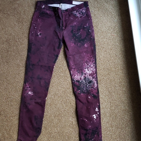Rag & Bone THE JEAN LEGGING Galaxy Print - Picture 5 of 6